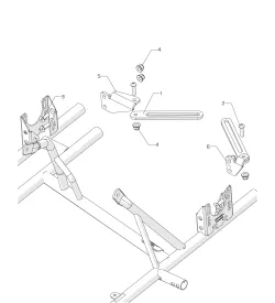 SOPORTE DE ESCAPE ROTAX - SODI FURIA 2022-2026