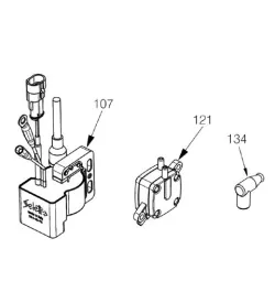 POMPA DI CARBURANTE - MOTORE VORTEX 60 MINI FFSA
