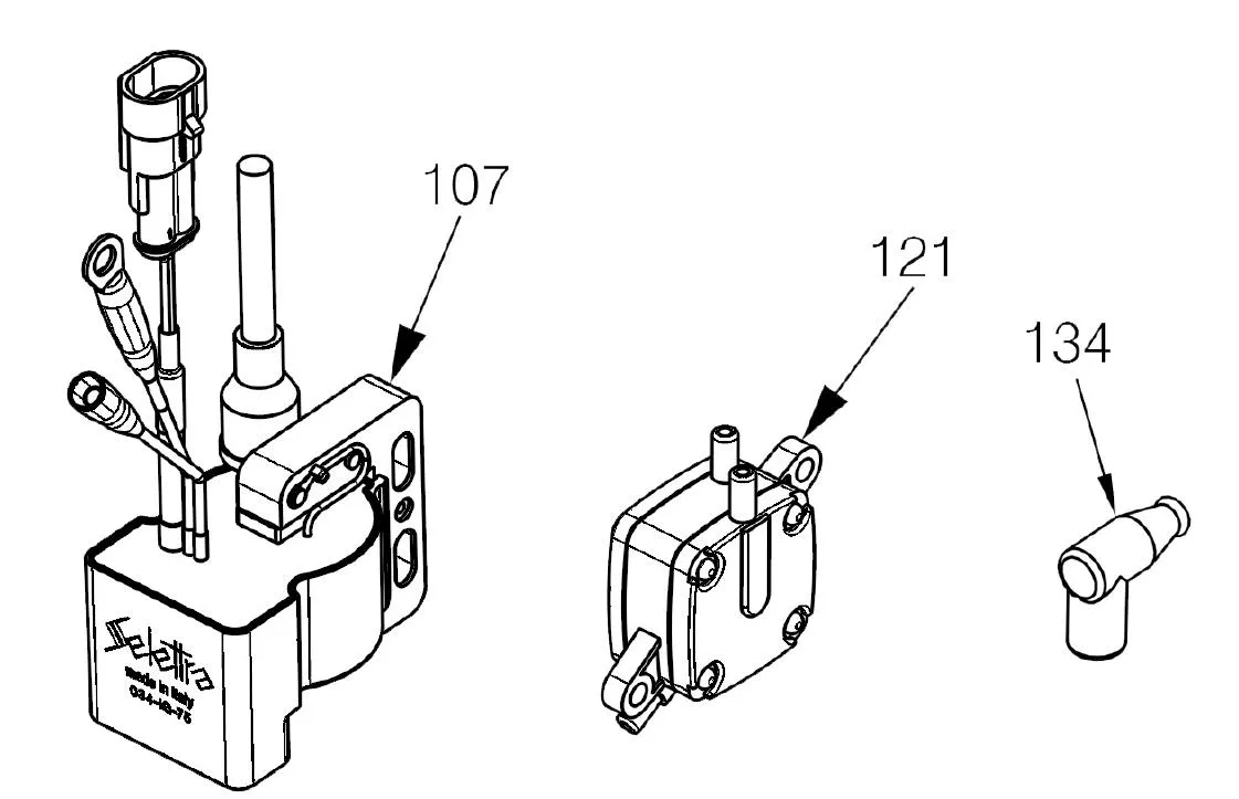 BOMBA DE COMBUSTIBLE - MOTOR VORTEX 60 MINI FFSA