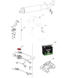 ESCAPE - MOTOR VORTEX 60 MINI FFSA
