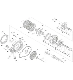 EMBRAYAGE - TM KZ-R2