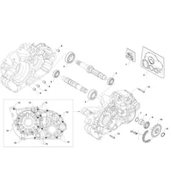CARTER MOTEUR - TM KZ-R2