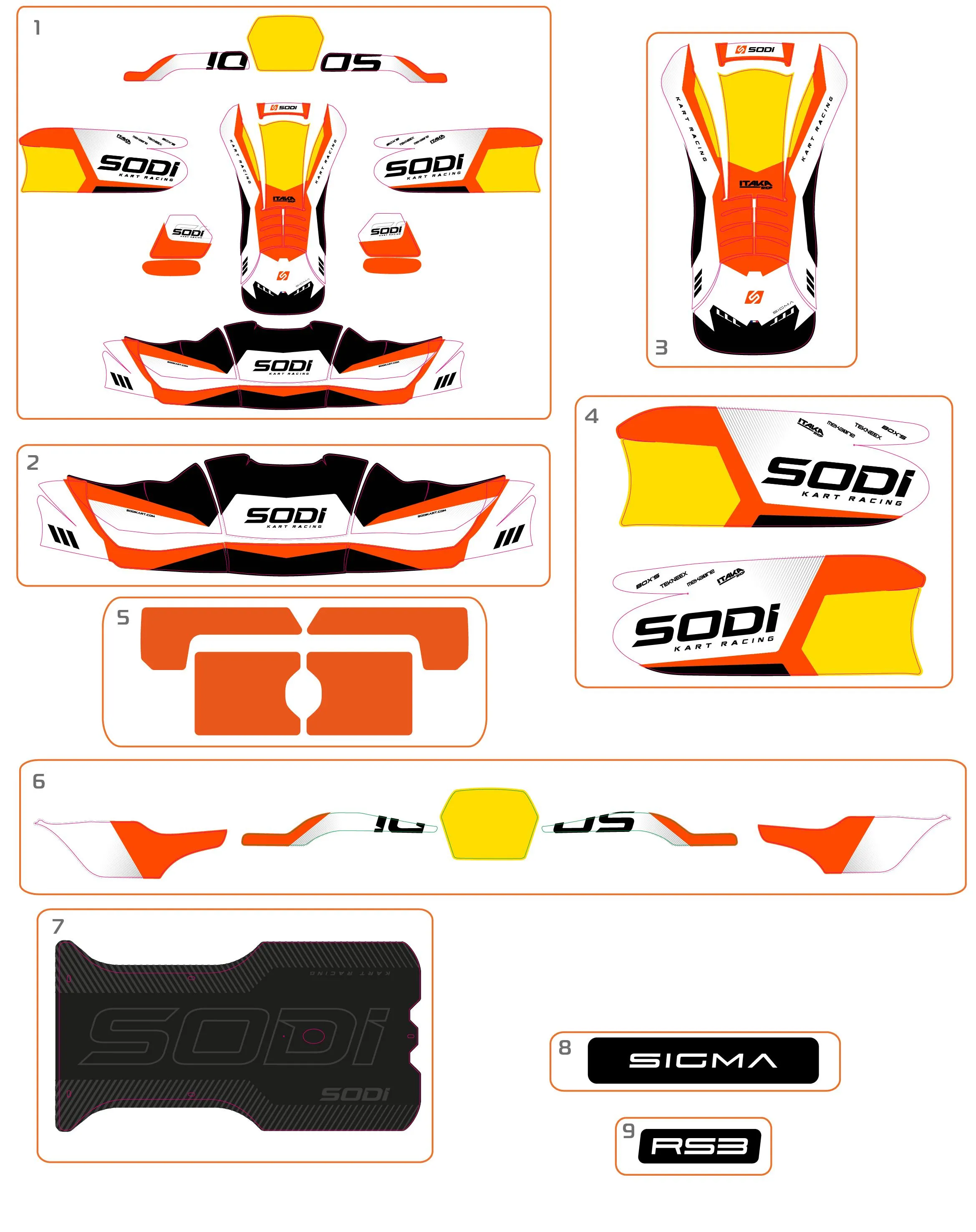 KAROSSERIE-AUFKLEBER – SODI SIGMA DD2 2027