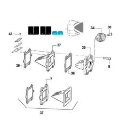 BOITE A CLAPETS - TM K9-K9B-K9C