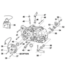 ALLUMAGE - COMMANDE BV-EMBRAY - TM K9-K9B-K9C