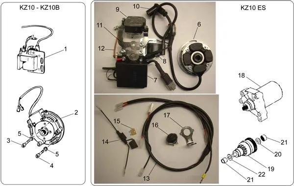 IGNITION - TM KZ10 KZ10B KZ10ES