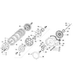 EMBRAYAGE - TM KZ10-C