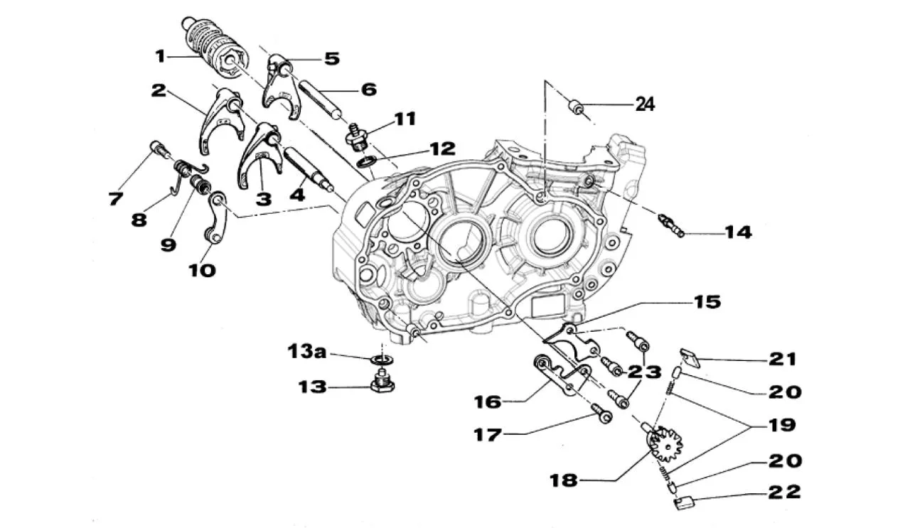 GEAR SHIFF - TM KZ10-C
