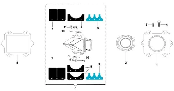 BOITE A CLAPETS - TM KZ-R1