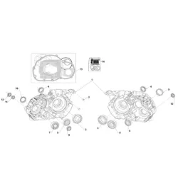 CARTER MOTEUR - TM KZ-R1