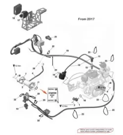 ACCENSIONE-MOTORE DI AVVIAMENTO 2017 - ROTAX 125 MAX-JUNIOR-NANO EVO