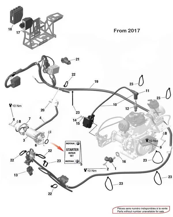 ZÜNDUNG-ANLASSER 2017 – ROTAX 125 MAX-JUNIOR-NANO EVO
