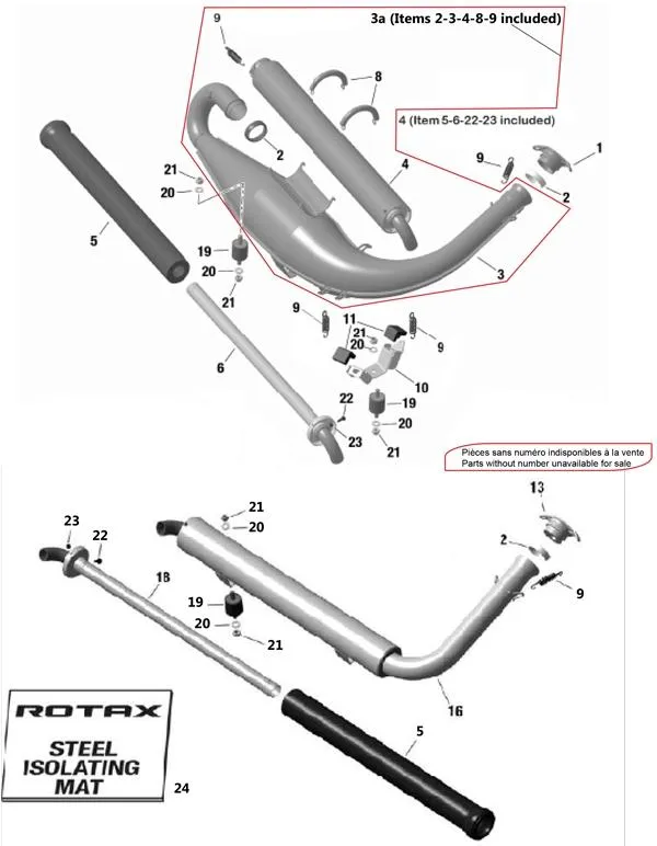 AUSPUFF - ROTAX 125 MAX-JUNIOR-NANO EVO