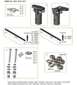 ACCESSORI COMPLEMENTARI - SODI SIGMA KZ 2015-2017