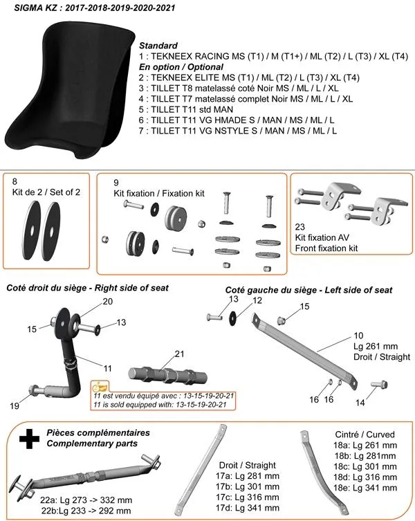 SEAT - SODI SIGMA KZ 2018-2021