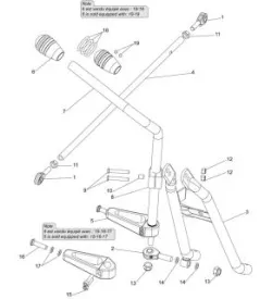 LEVIER BOITE DE VITESSES - SODI SIGMA KZ 2012-2014
