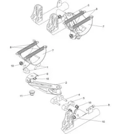 SUPPORTS ECHAPPEMENT-TM - SODI SIGMA KZ 2012-2014