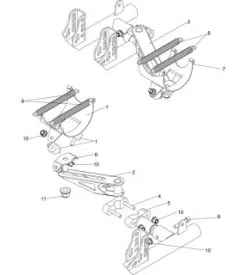 SUPPORTS ECHAPPEMENT-MAXTER - SODI SIGMA KZ 2012-2014