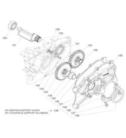 ARBRE D'EQUILIBRAGE - IAME X30