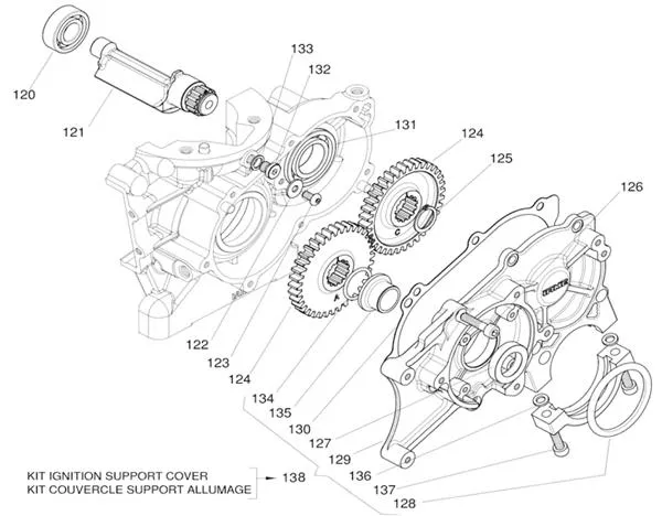 BALANCING SHAFT - IAME X30