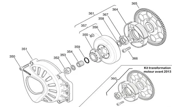 EMBRAYAGE - IAME X30