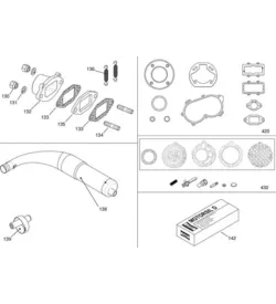 ECHAPPEMENT / JOINTS 2018 - IAME X30