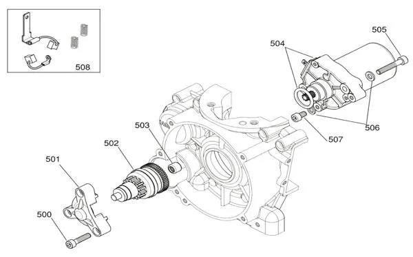 ELEKTRISCHER ANLASSER – IAME X30