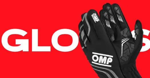 Guantes de piloto de karting