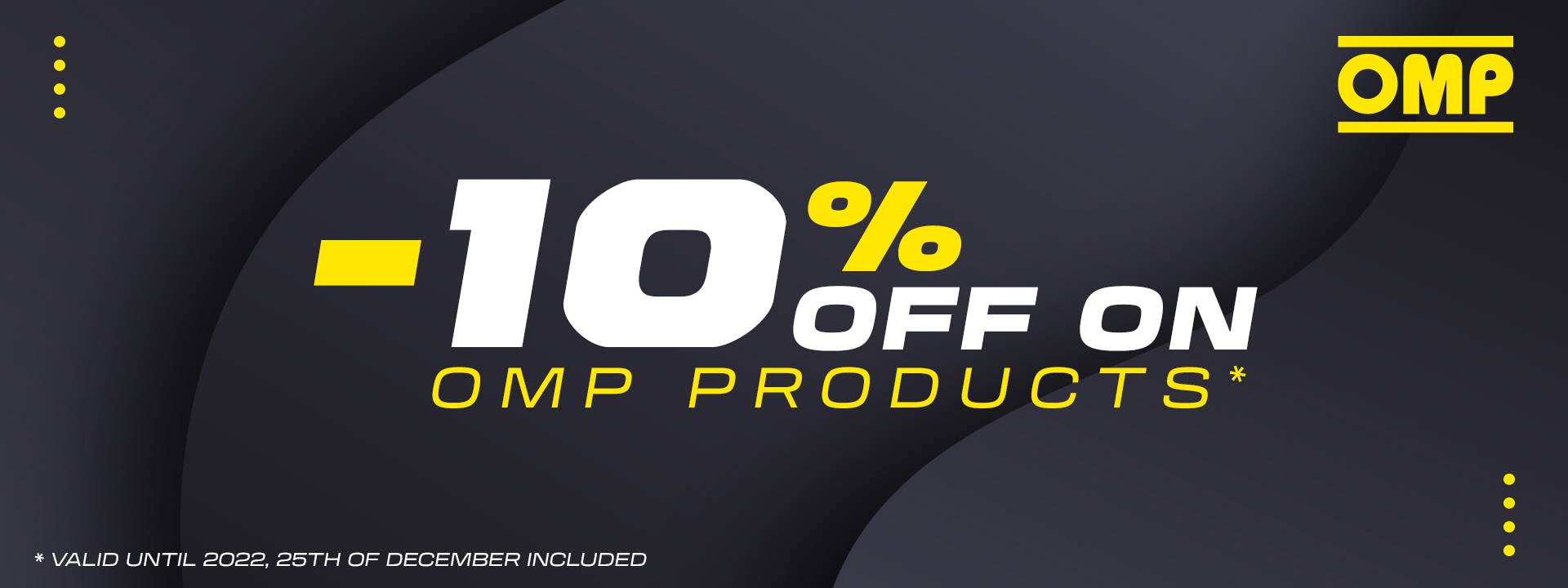 Special offer on OMP products